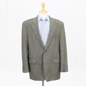 Ralph Lauren 46R Beige HB 2-Button Sport Coat Blazer Jacket B485